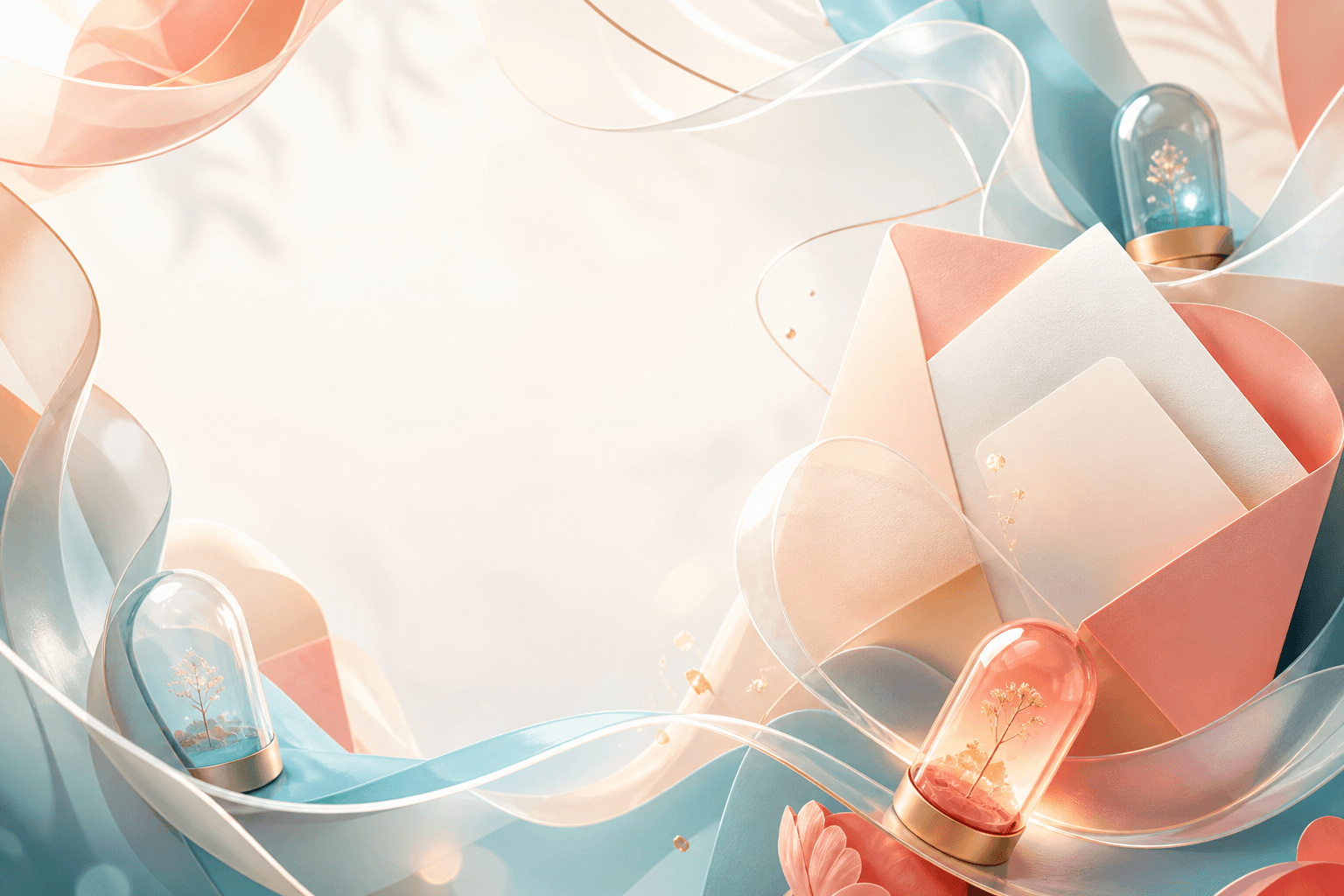 Luminous digital time capsules and a sealed letter