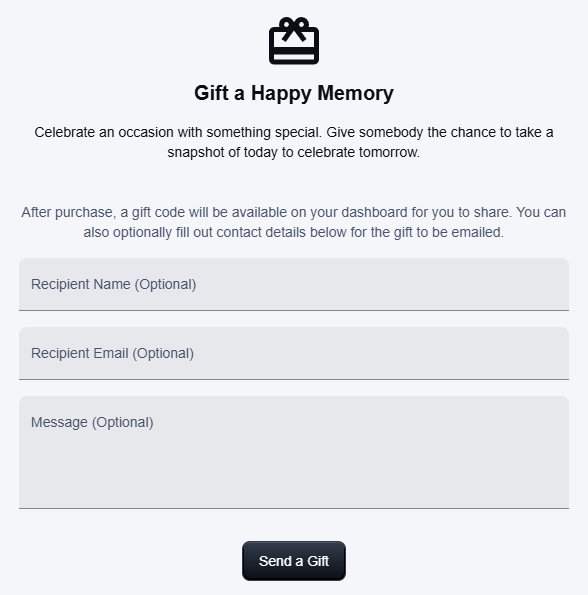 Gifting a capsule